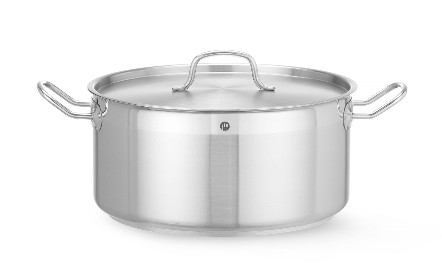 Nízký hrnec – s poklicí, HENDI, Profi Line, 12L, ⌀320x(H)150mm ProfiLine 830604