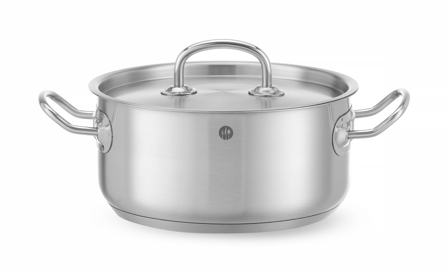Varný hrnec nízký – s víkem, HENDI, Kitchen Line, 2,9L, ⌀200x(H)95mm KitchenLine 836019