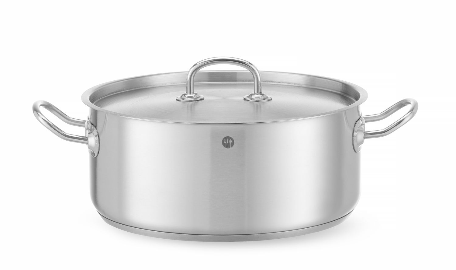 Varný hrnec nízký – s víkem, HENDI, Kitchen Line, 7,3L, ⌀280x(H)120mm KitchenLine 836033