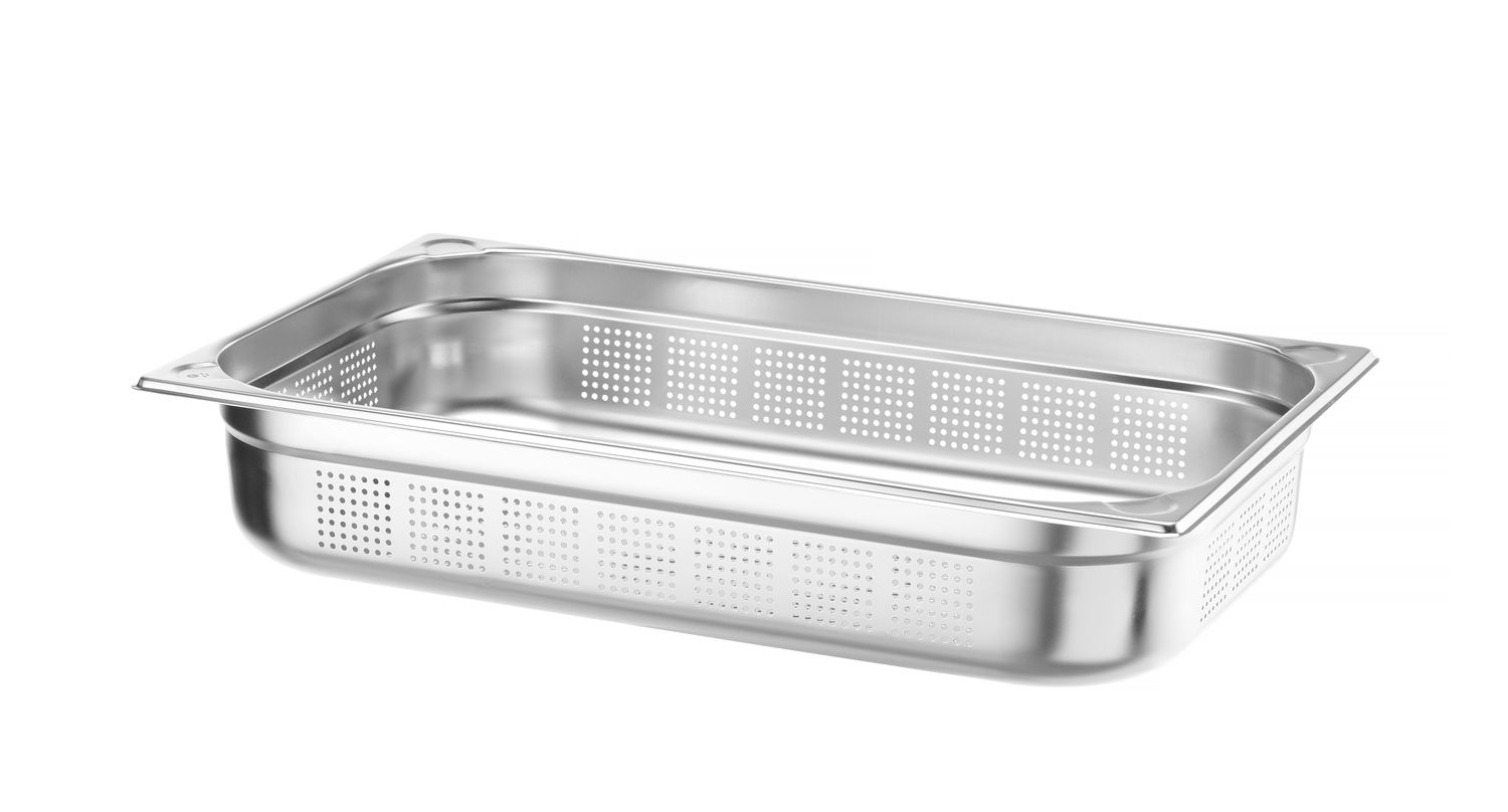 Nádoba GN 1/1 perforovaná, HENDI, Kitchen Line, GN 1/1, 14L, (H)100mm kód 807132, KitchenLine