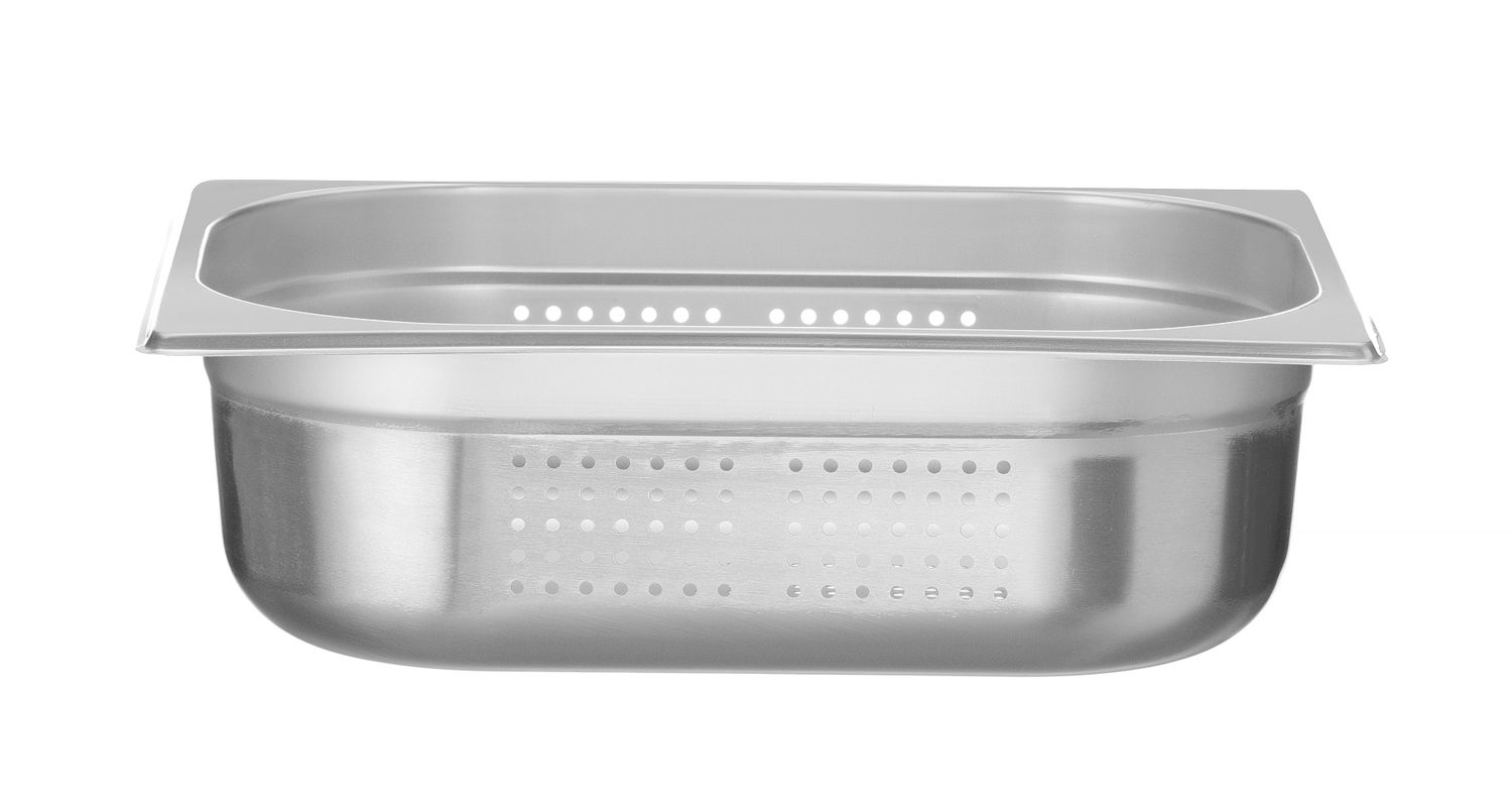 Nádoba GN 1/2 perforovaná, HENDI, Kitchen Line, GN 1/2, 6,5L, (H)100mm kód 807330, KitchenLine
