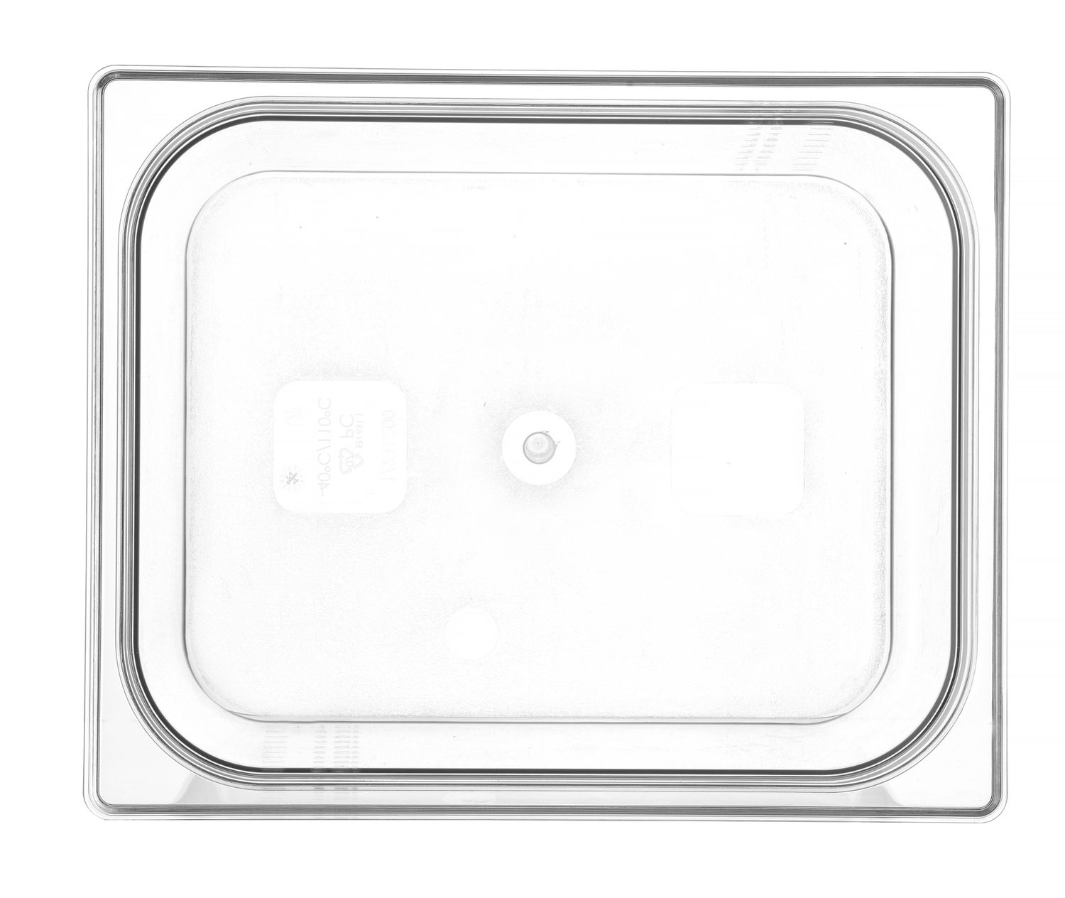 Nádoba GN 1/2, HENDI, Profi Line, GN 1/2, 9,5L, Průhledná, 325x265x(H)150mm Kód: 861417
