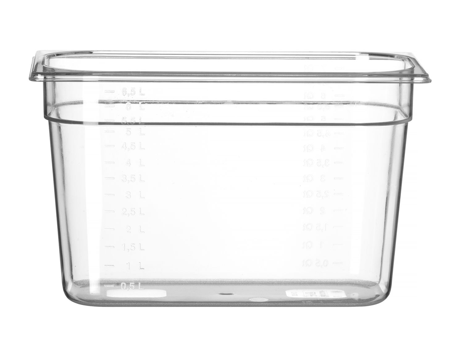 Nádoba GN 1/3, HENDI, Profi Line, GN 1/3, 7,8L, Průhledná, 325x176x(H)200mm Kód: 861509