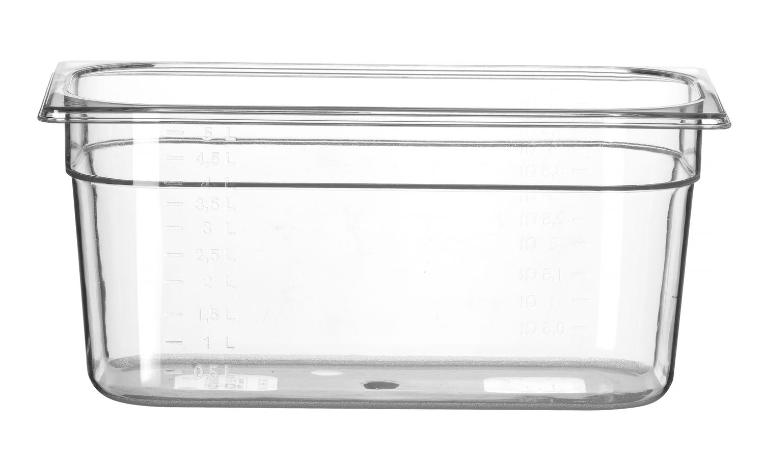 Nádoba GN 1/3, HENDI, Profi Line, GN 1/3, 5,7L, Průhledná, 325x176x(H)150mm Kód: 861516