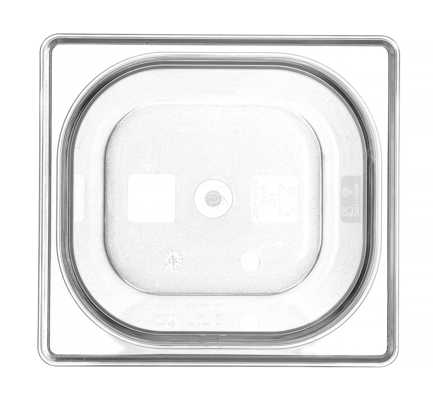 Nádoba GN 1/6, HENDI, Profi Line, GN 1/6, 3,4L, Průhledná, 176x162x(H)200mm Kód: 861707