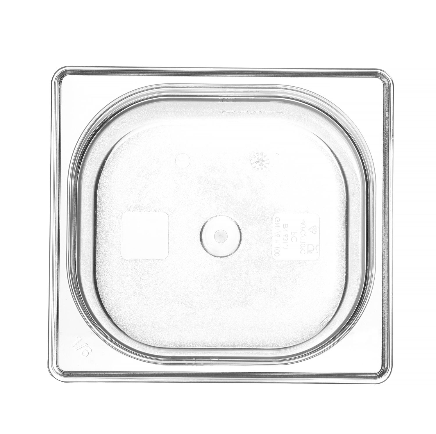 Nádoba GN 1/6, HENDI, Profi Line, GN 1/6, 1,6L, Průhledná, 176x162x(H)100mm Kód: 861721
