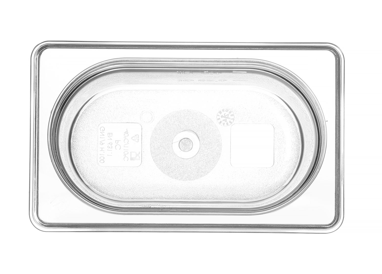 Nádoba GN 1/9, HENDI, Profi Line, GN 1/9, 1L, Průhledná, 176x108x(H)100mm Kód: 861820