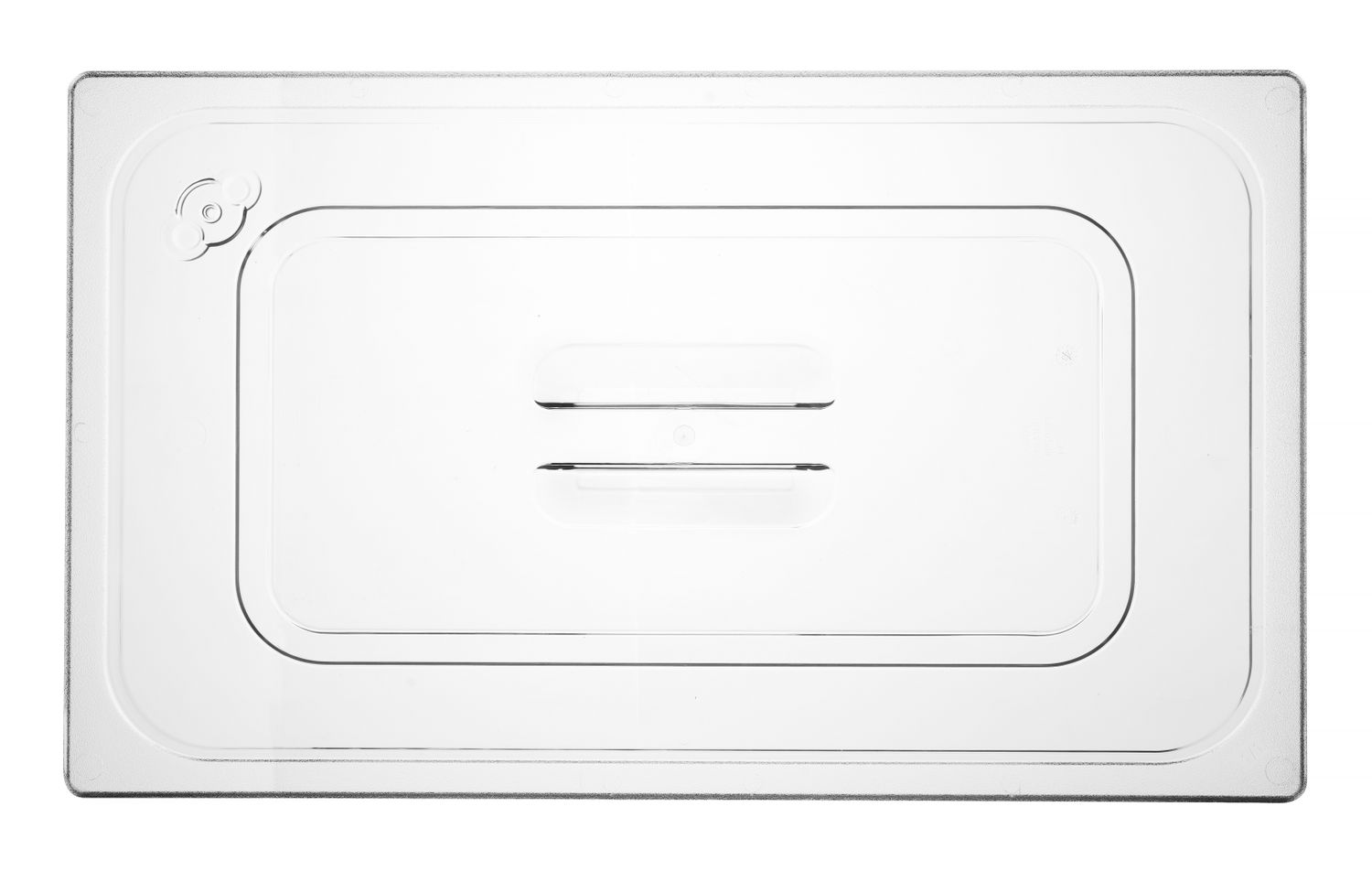Víko pro nádoby GN z polykarbonátu, HENDI, GN 1/1, Průhledné, 530x325mm Kód: 864104