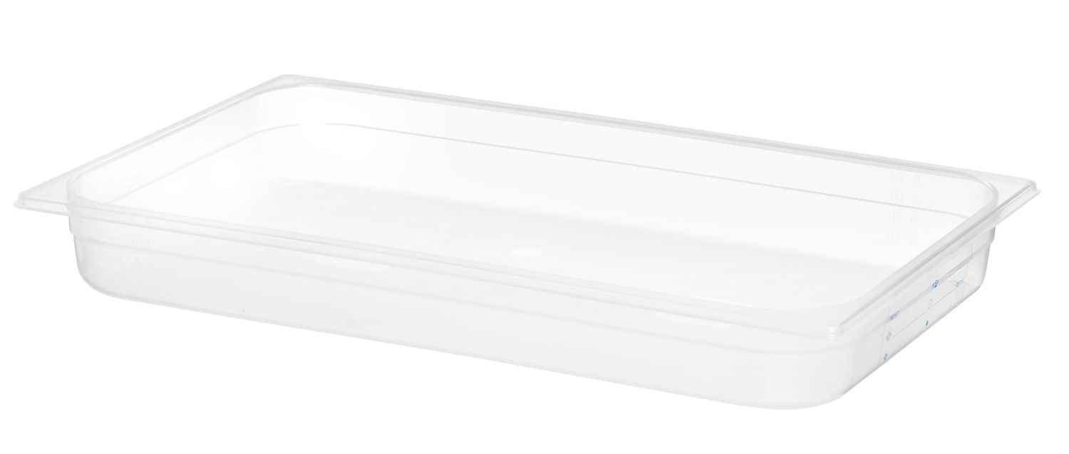 Nádoba GN 1/1, HENDI, GN 1/1, 9L, Průhledná, 530x325x(H)65mm Kód: 880036