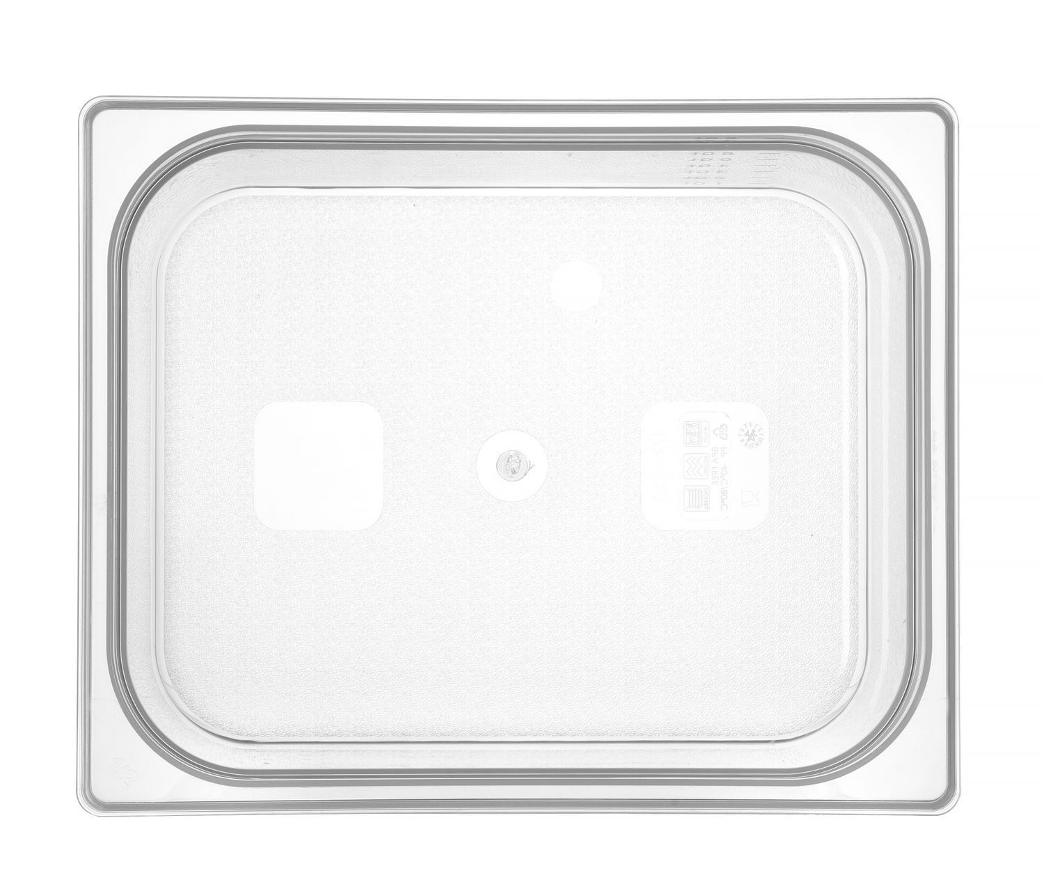 Nádoba GN 1/2, HENDI, GN 1/2, 6,5L, Průhledná, 325x265x(H)100mm Kód: 880173
