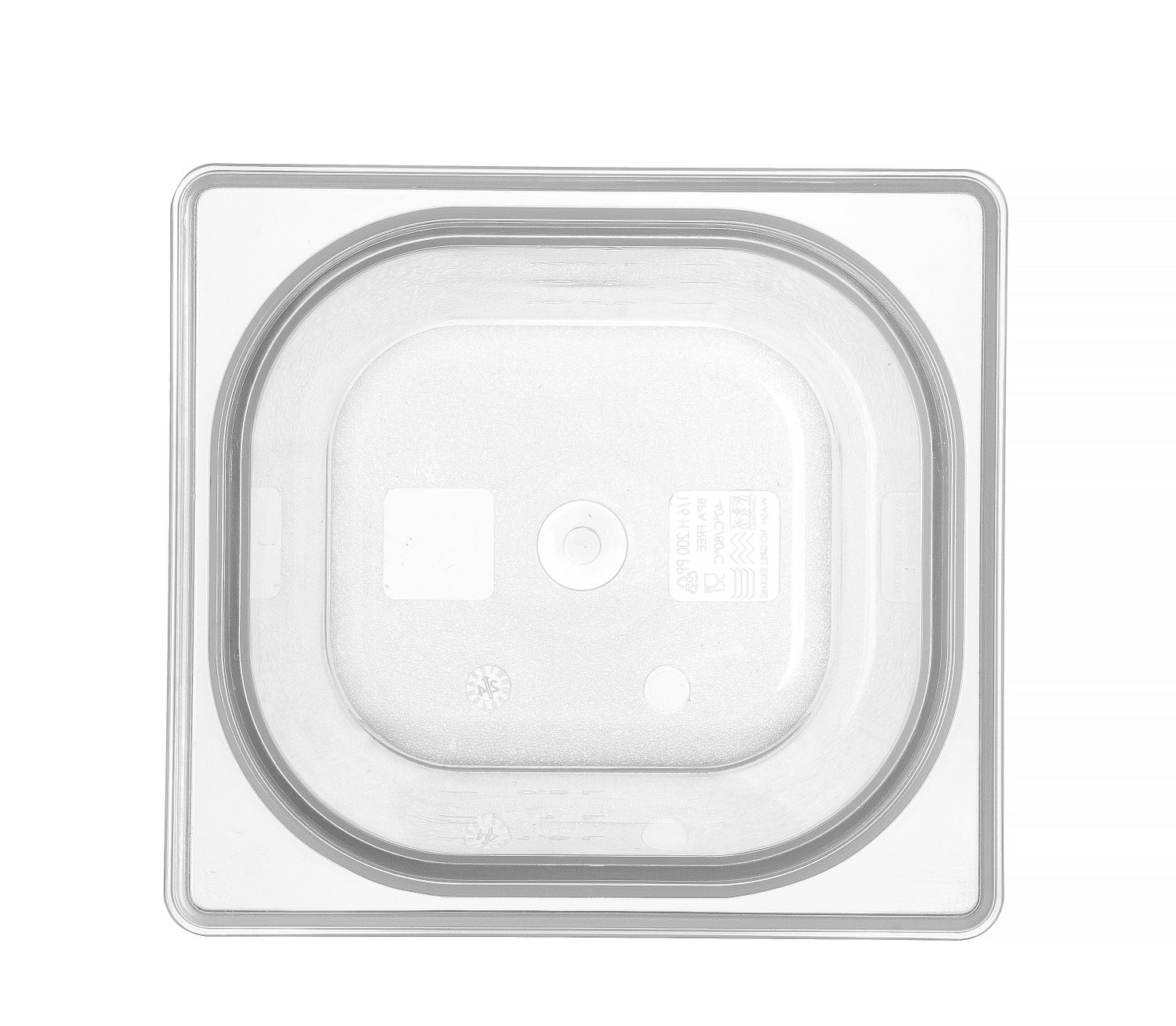Nádoba GN 1/6, HENDI, GN 1/6, 3,4L, Průhledná, 176x162x(H)200mm Kód: 880456