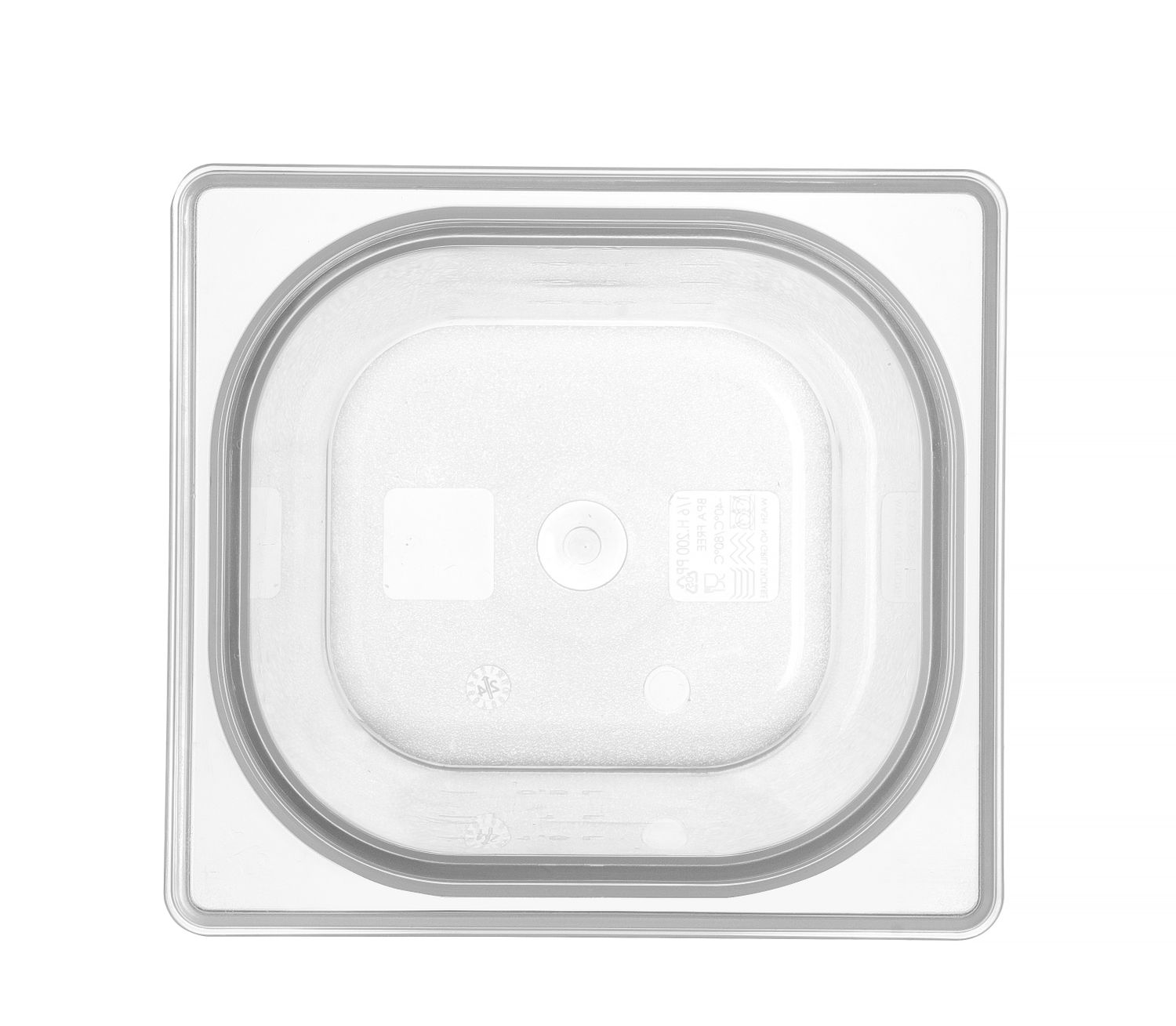 Nádoba GN 1/6, HENDI, GN 1/6, 2,4L, Průhledná, 176x162x(H)150mm Kód: 880463