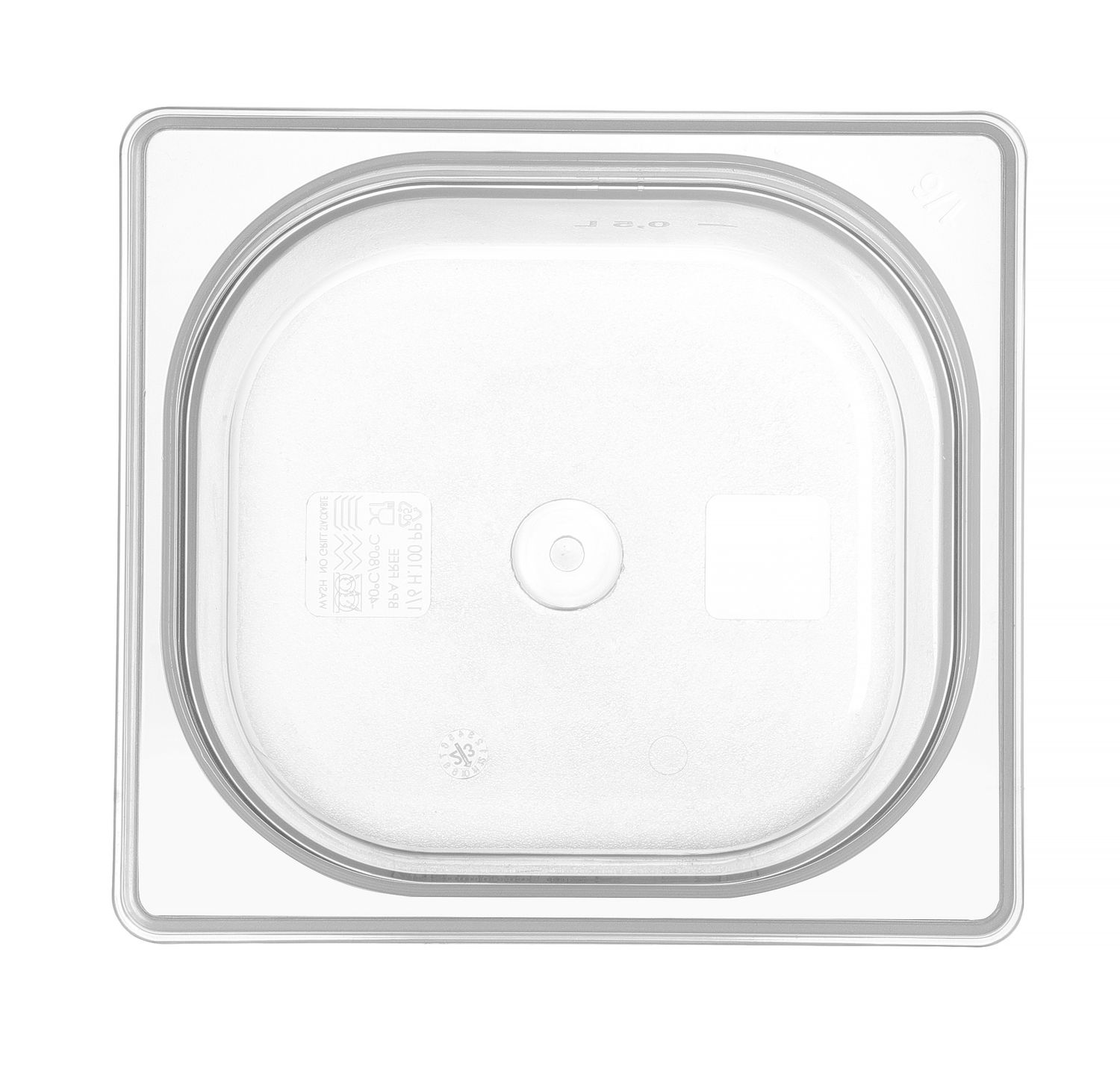 Nádoba GN 1/6, HENDI, GN 1/6, 1L, Průhledná, 176x162x(H)65mm Kód: 880487