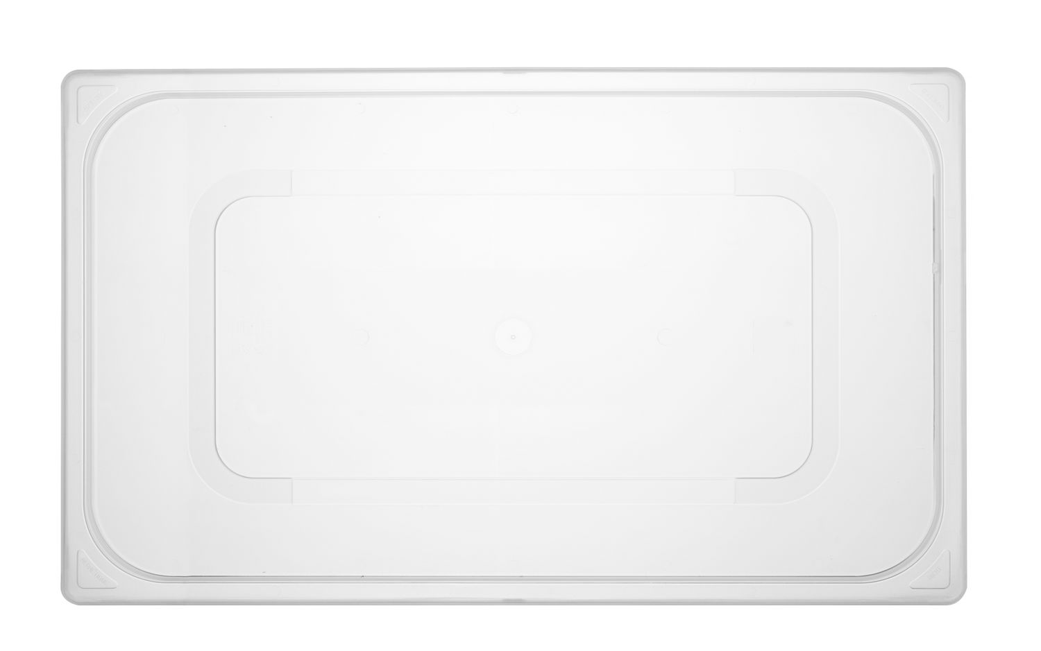 Víko pro nádoby GN, HENDI, GN 1/1, Průhledné, 530x325mm Kód: 880609