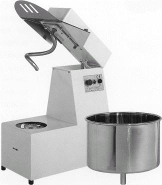Spirálový mísič s výklopnou hlavou a odnímatelnou nádobou SM 30 - RB