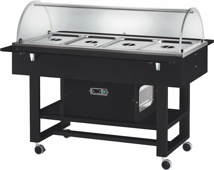 Chlazený gastrobufet ELR2827BTCA -carbon