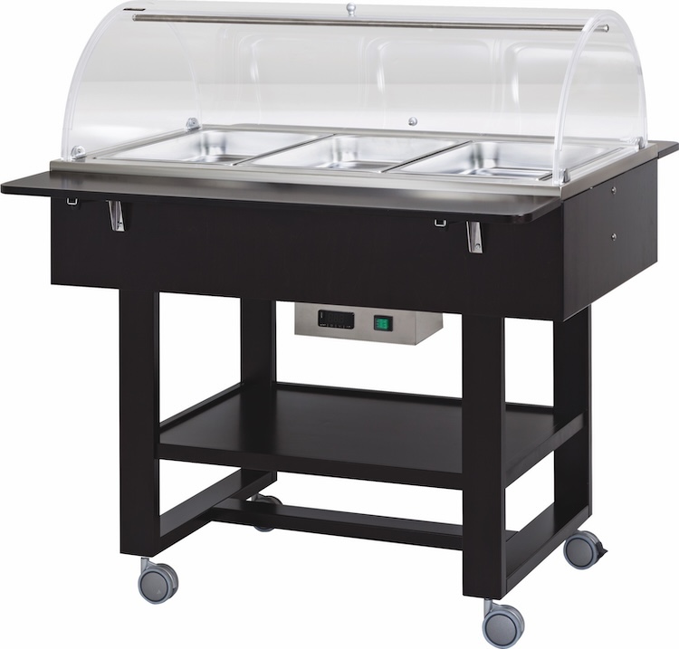 Vyhřívané gastrobufety - bain-marie CL2777NCA -carbon