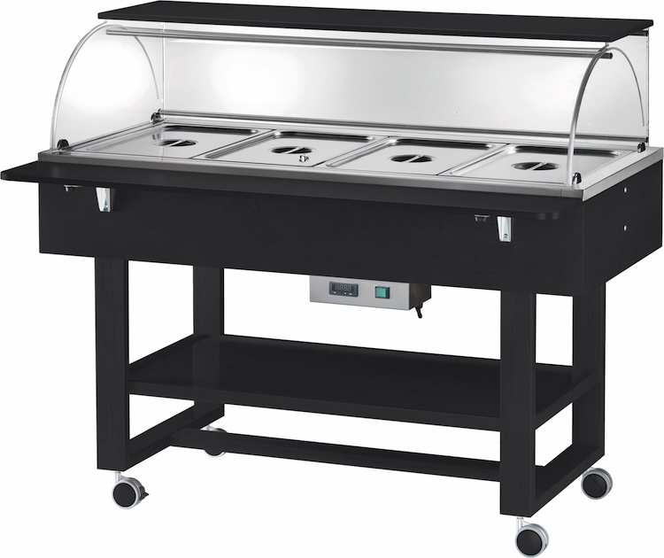 Vyhřívané gastrobufety - bain-marie ELC2834CA -carbon