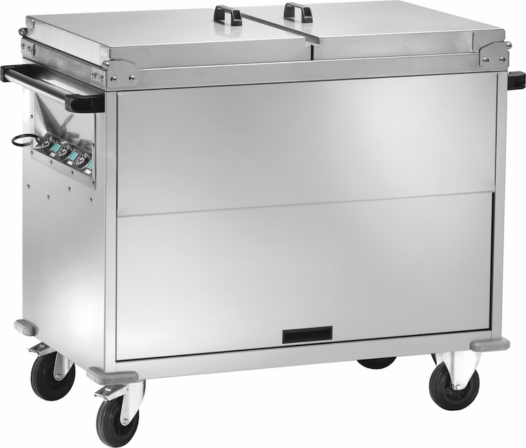 Výdejní ohřívací vozík, bain-marie CT1765TD
