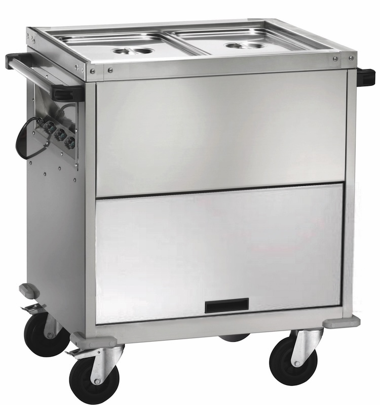 Výdejní ohřívací vozík, bain-marie CT1766TD