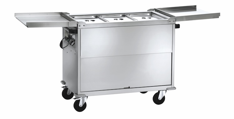 Výdejní ohřívací vozík, bain-marie CT1770