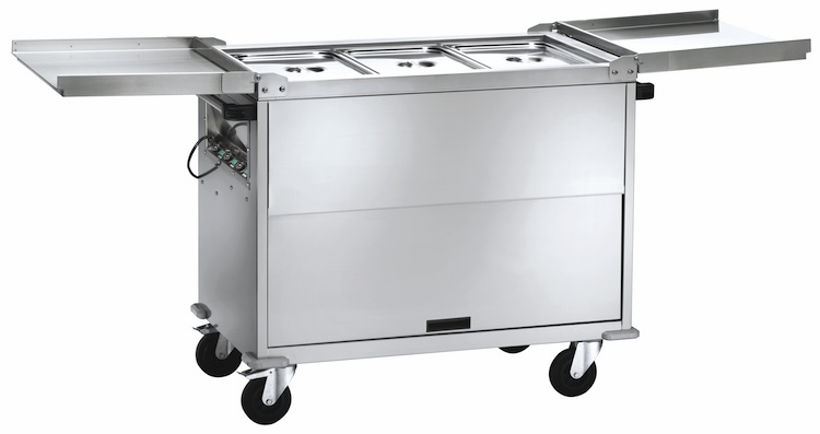Výdejní ohřívací vozík, bain-marie CT1770TD