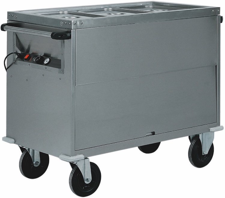 Výdejní ohřevný vozík, bain-marie CT1771