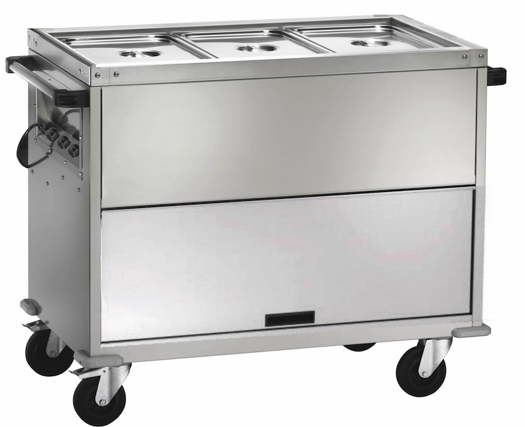 Výdejní ohřívací vozík, bain-marie CT1771TD