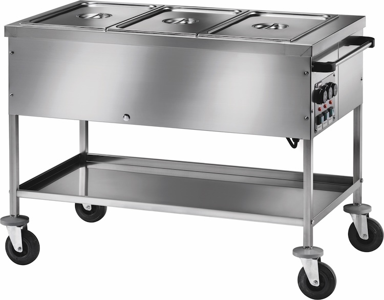 Výdejní ohřívací vozík, bain-marie CT1760TD