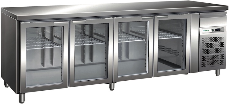 Gastronomické chladicí stoly - GN1/1 - ventilované G-GN4100TNG