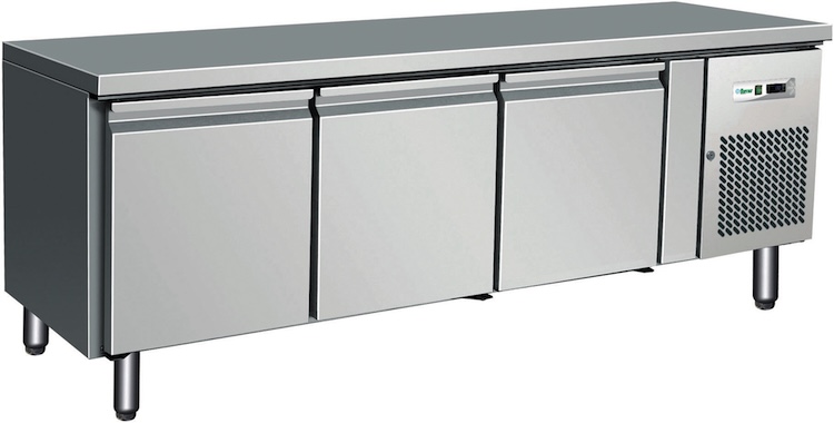 Gastronomické chladicí stoly - GN1/1 - vysoké 65 cm - ventilované G-UGN3100TN