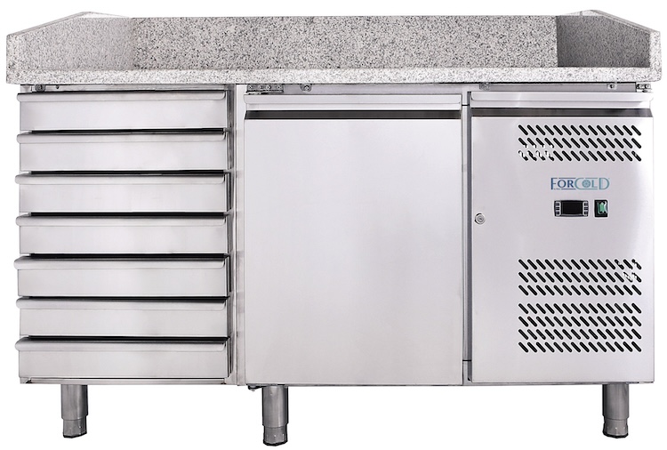 Ventilované chladicí pulty na pizzu G-PZ1610TN-FC