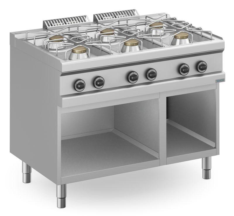 Plynový sporák - vařidlo DXMFB711AXL