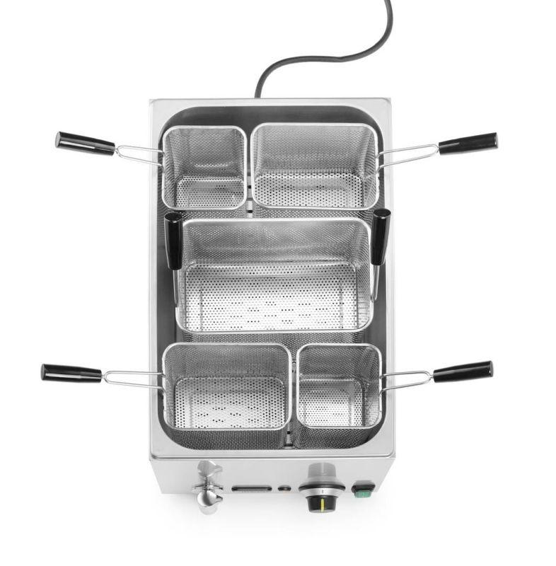 Vařič těstovin, HENDI, 25L, 220-240V/3500W, 601x326x(H)279mm KÓD: 240496