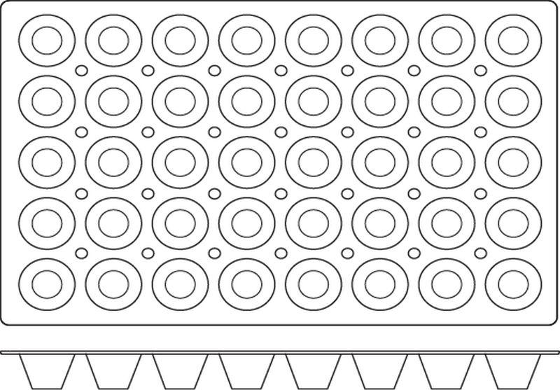 Silikonová forma Mini-tartelette 676356