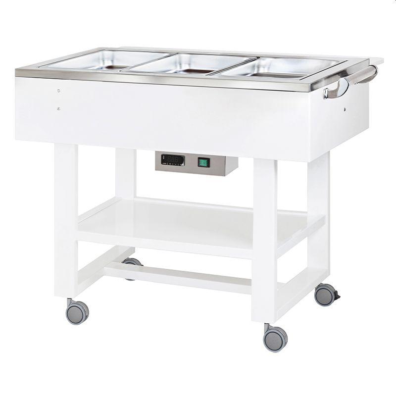 Vyhřívané gastrobufety - bain-marie CL2770NB -bianco