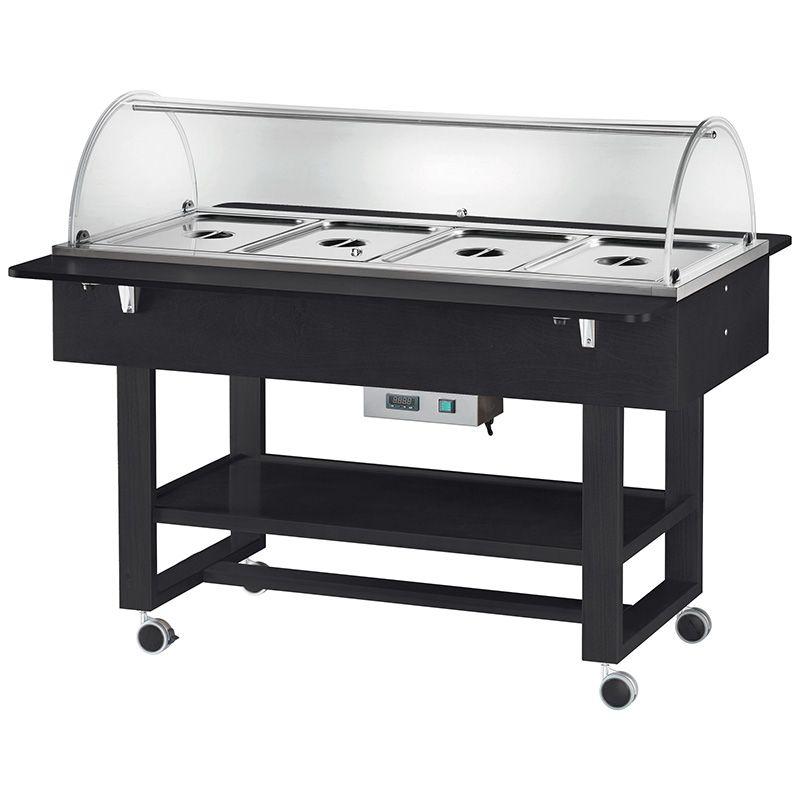 Vyhřívané gastrobufety - bain-marie ELC2832CA -carbon