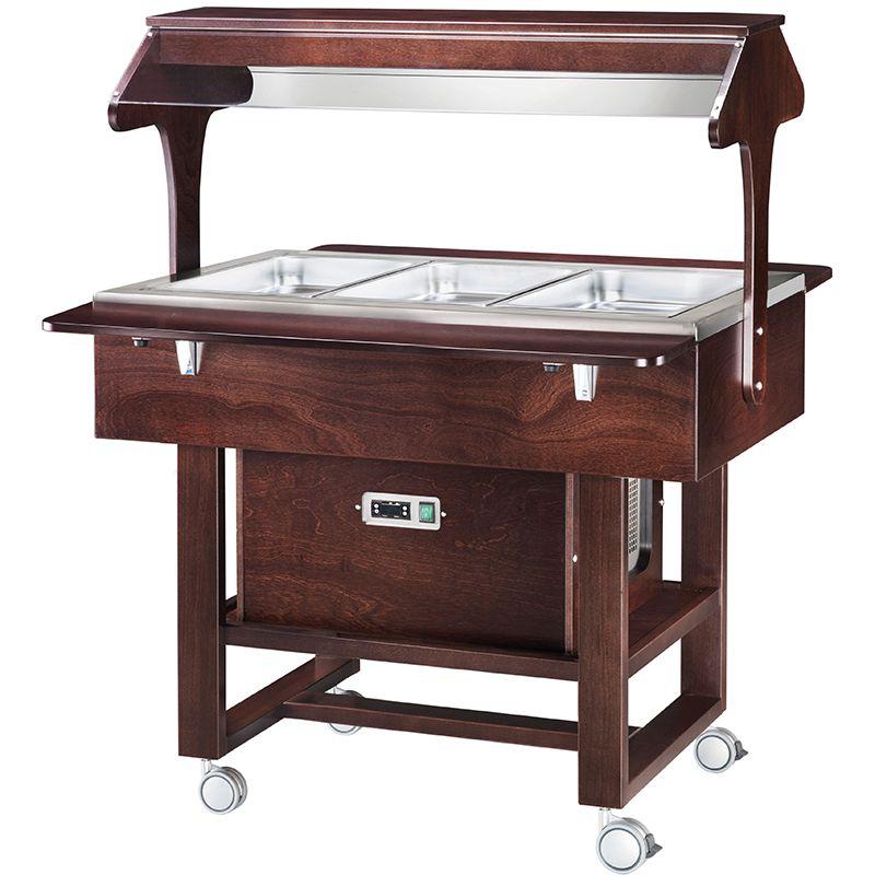 Chlazený gastrobufet CLR2786NW -wenge