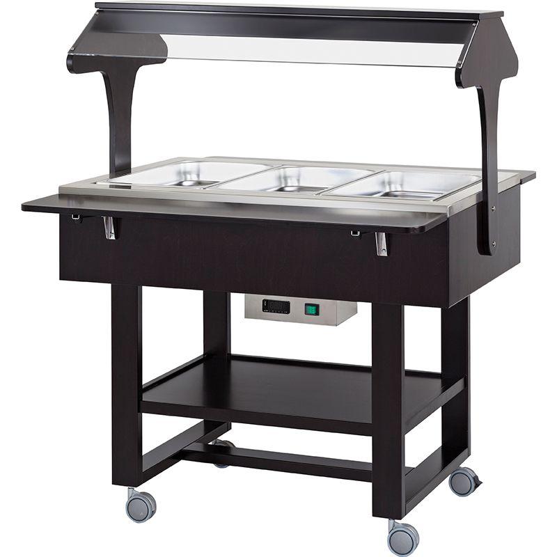 Vyhřívané gastrobufety - bain-marie CL2774NCA -carbon