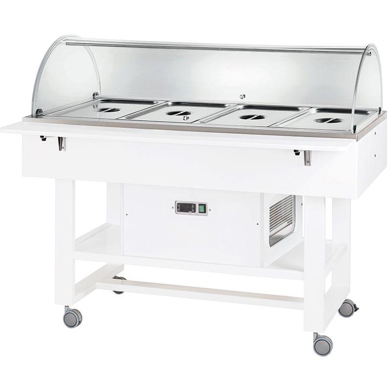 Chlazený gastrobufet ELR2827B -bílý