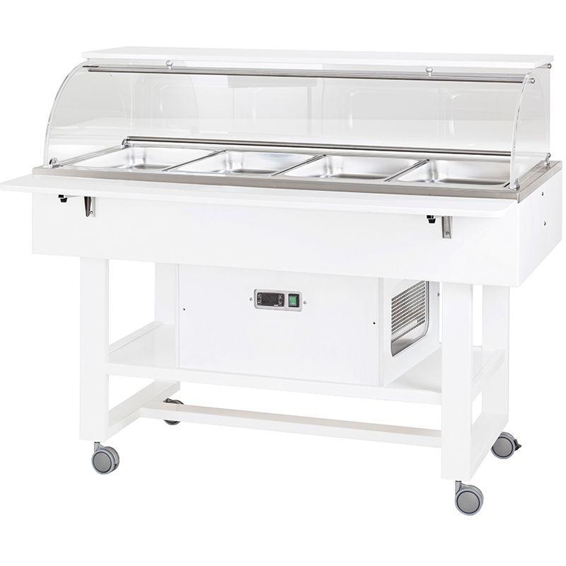 Chlazený gastrobufet ELR2826B -bílý