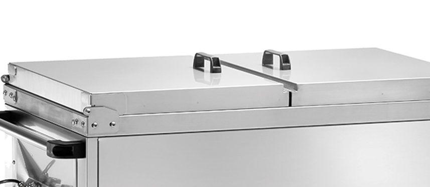 Výdejní ohřívací vozík, bain-marie CT1770TD