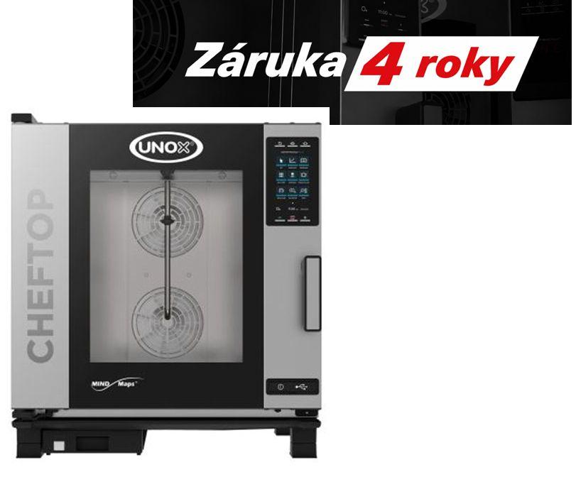 Elektrický parní konvektomat UNOX ChefTop MindMaps Plus XEVC-0711-EPRM