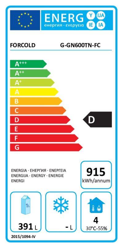Chladicí skříně na občerstvení - STATICS G-GN600TN-FC