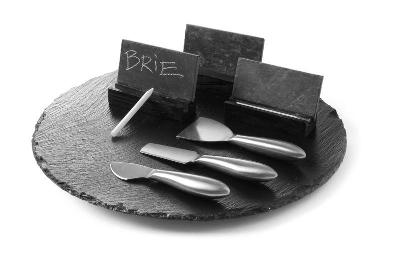 Břidlicový podnos set Lazy Susan 424605