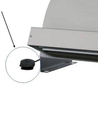 Elektrický pedál k vyvalovačce S66CI54002