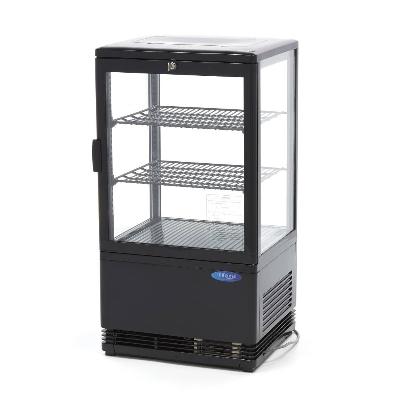 Lednice s vitrínou 43 cm - 58 l