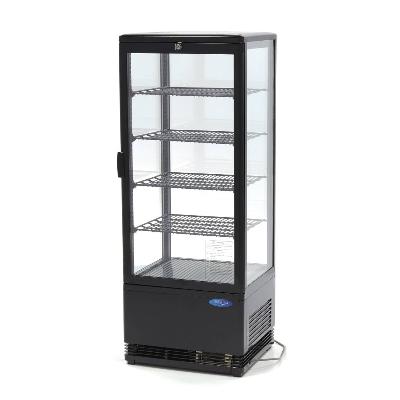 Chladicí skříň s vitrínou 43 cm - 98 l