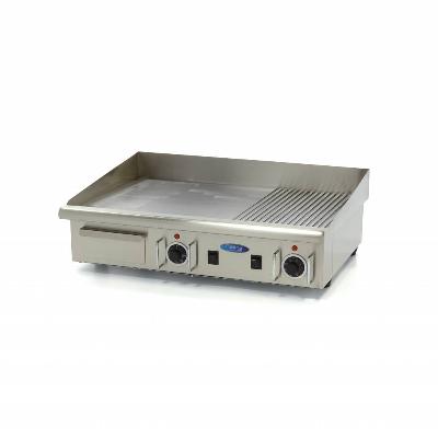 Elektrický gril - hladký a rýhovaný povrch - 400 V Maxima