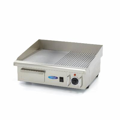 Elektrický gril - hladký a rýhovaný povrch Maxima